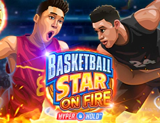 Basketball Star on Fire